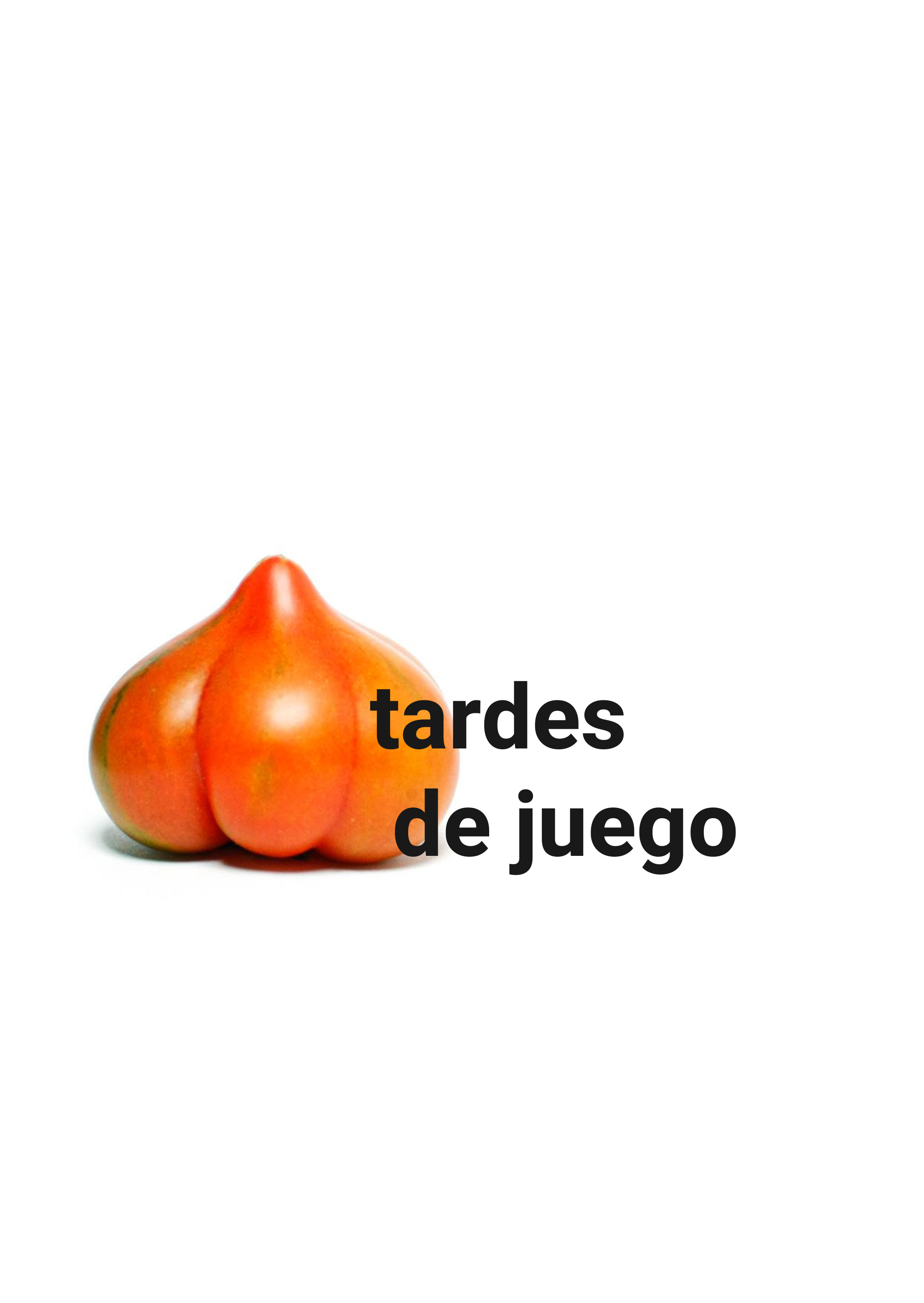 TARDES DE JUEGO